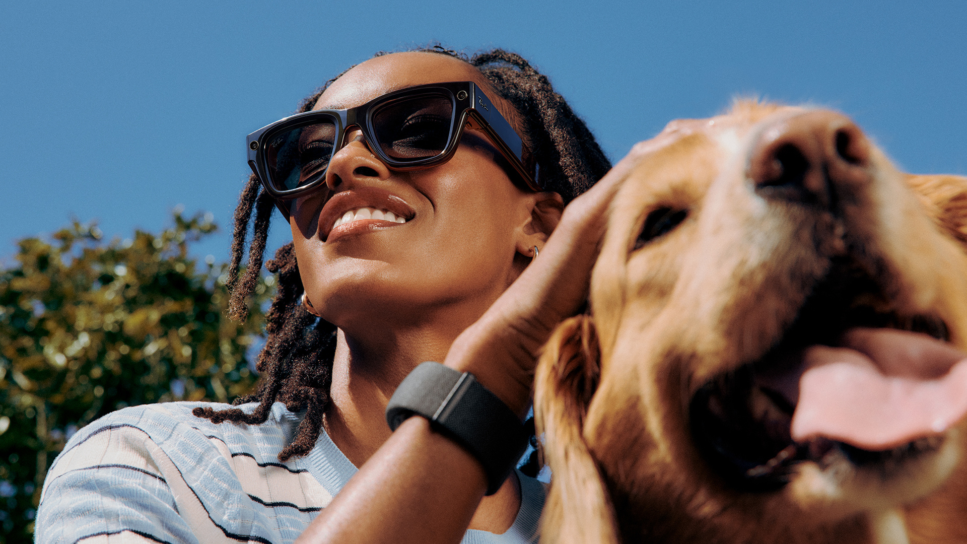 Meta Ray-Ban Display — Walking the dog